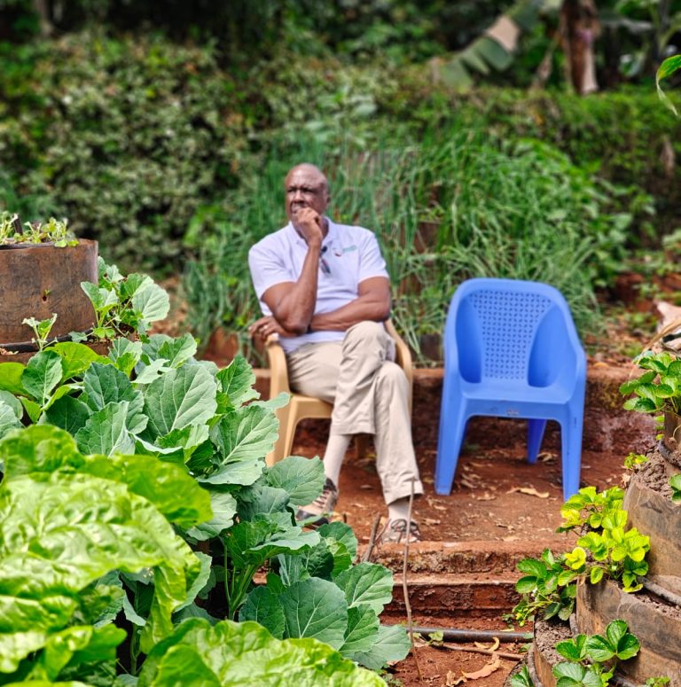 Joe Okelo Image Pose - The Accidental Farmer